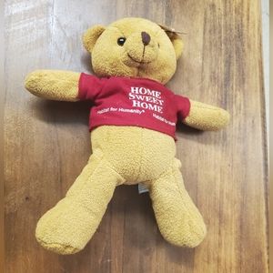 Sawyer Teddy Bear Habitat For Humanity Plush "Home Sweet Home" Limited Toy
